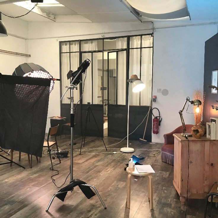 Production studio interior
